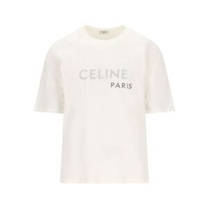Celine Men Logo Cotton T-Shirt